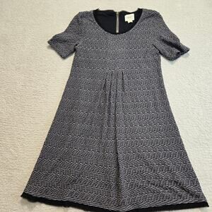 Maeve Anthropologie Textured Dora Dress Women's Sz. S Minimalist